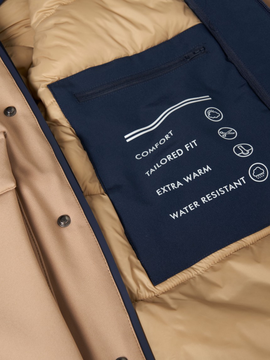 Hooded parka