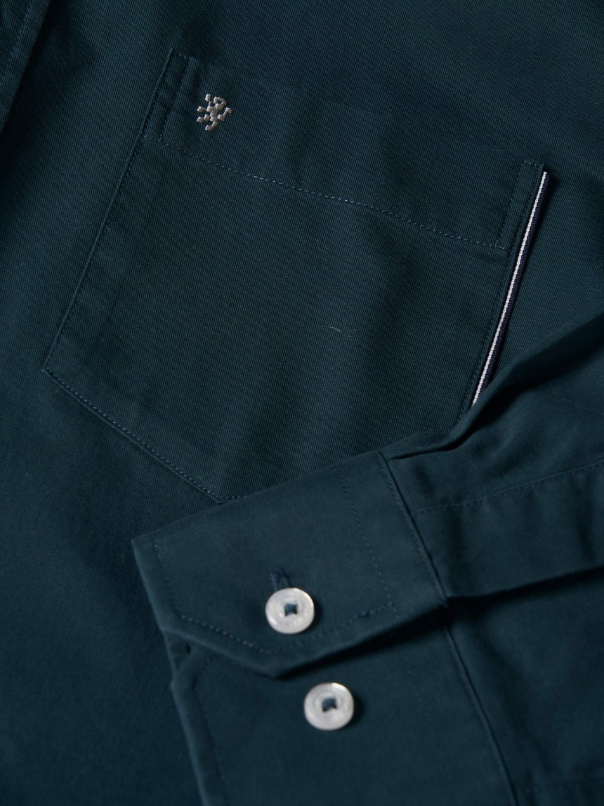 Regular fit cotton shirt