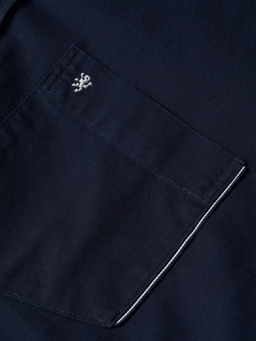 Camisa regular fit de algod�o