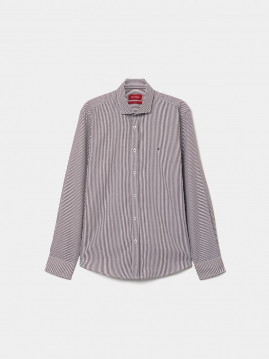 Camisa slim fit s riscas