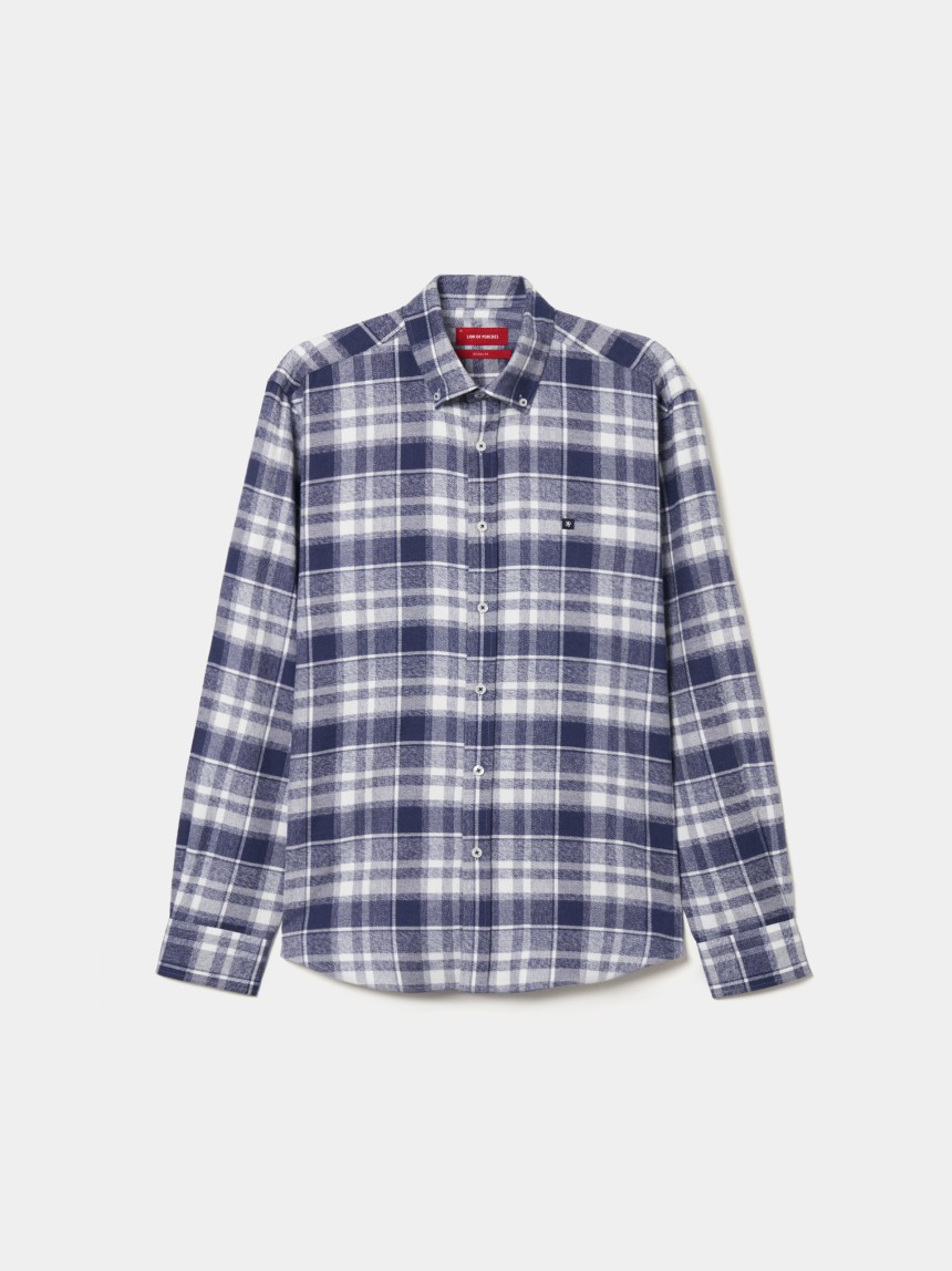 Camisa xadrez regular fit