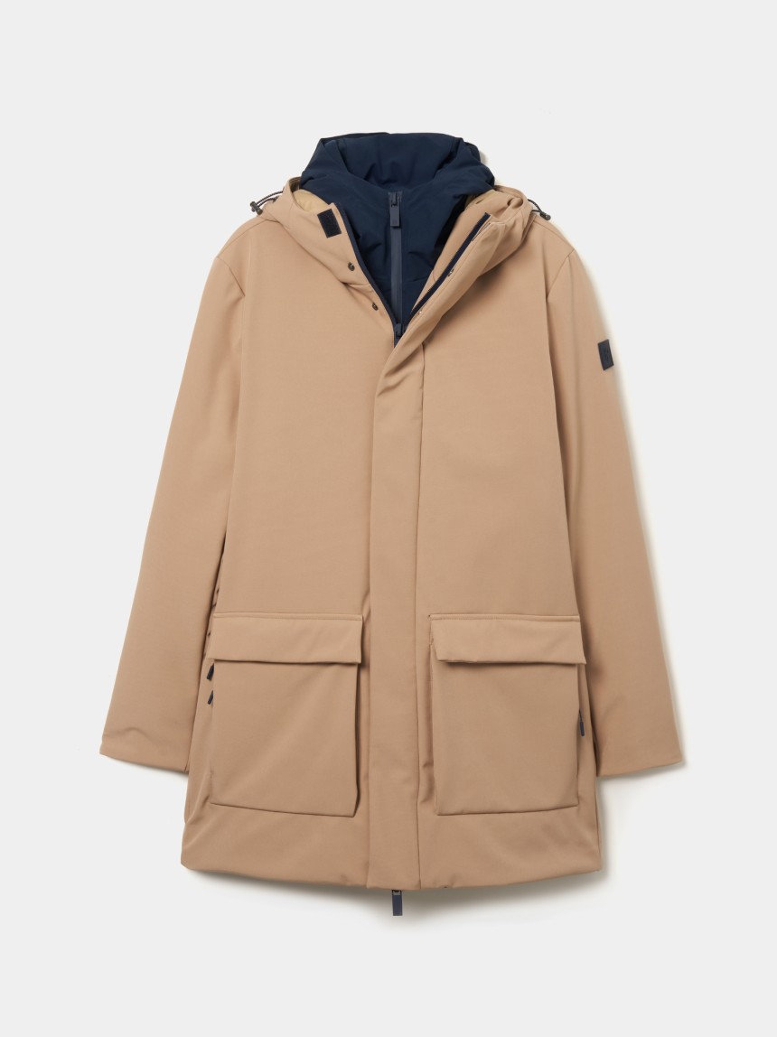 Hooded parka