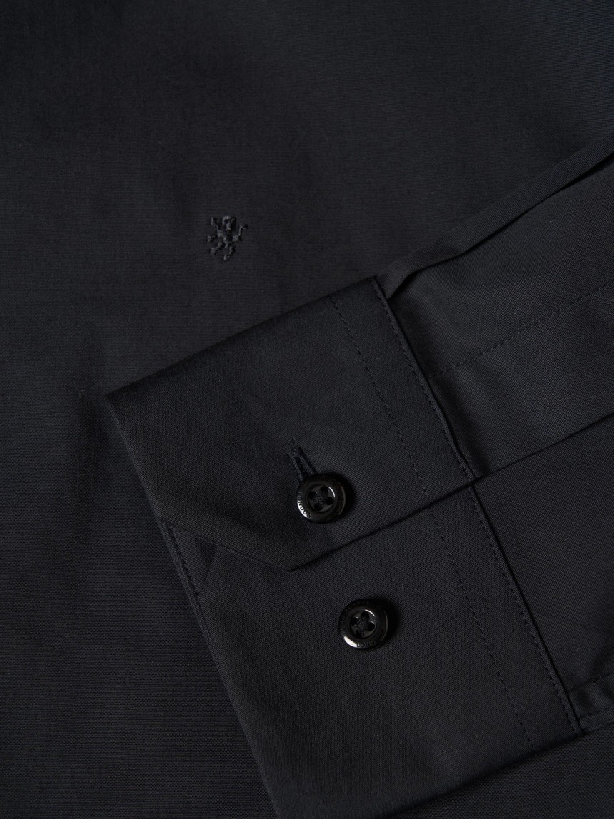 Camisa slim fit de algod�o