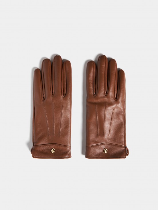 guantes de cuero