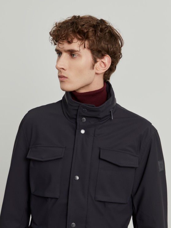 Padded jacket with hood