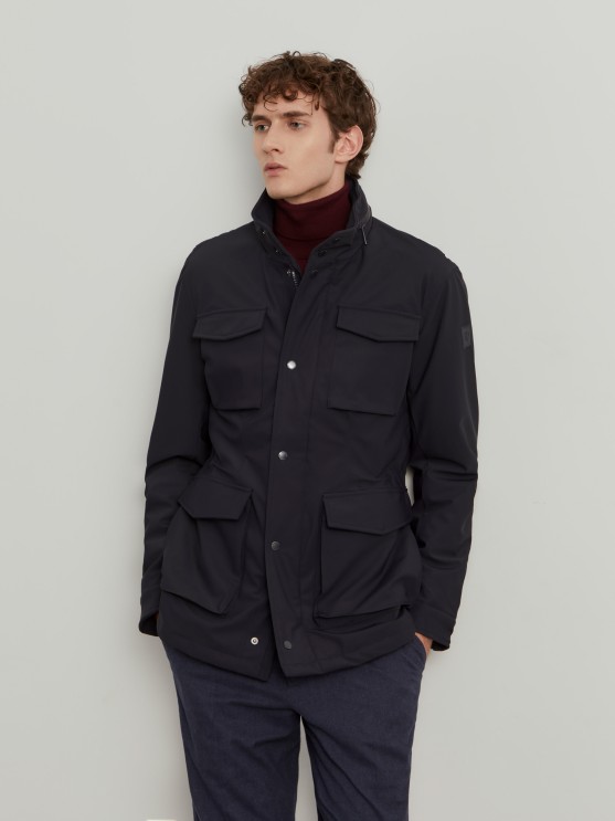 Padded jacket with hood