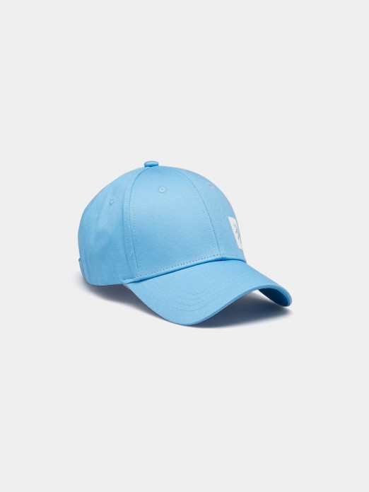Curved peak cap