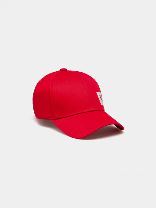 Curved peak cap