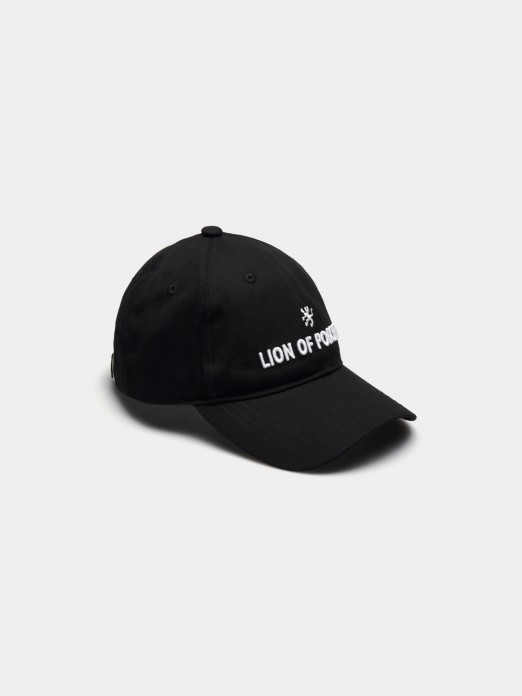 Gorra con visera curva