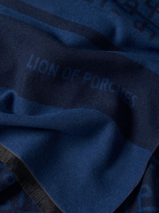 Monogrammed scarf