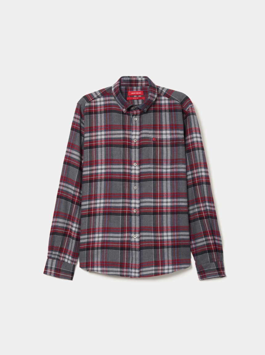 Camisa flanela xadrez
