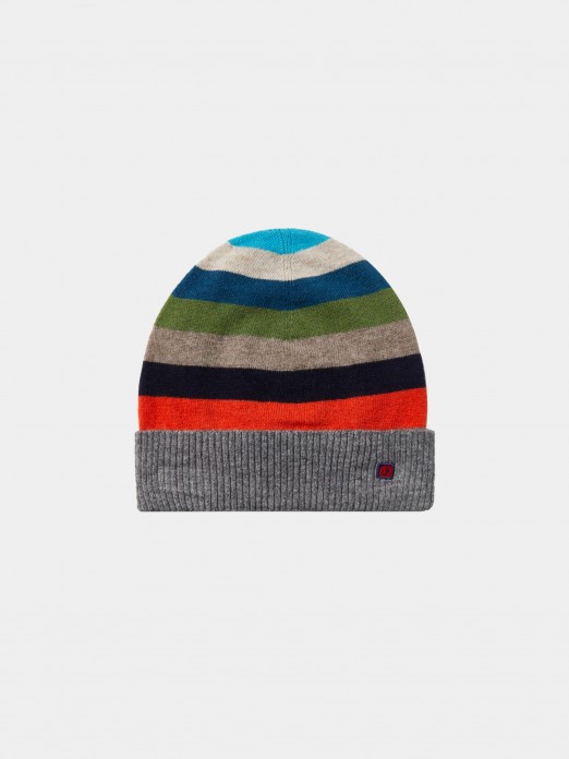 Gorro a rayas