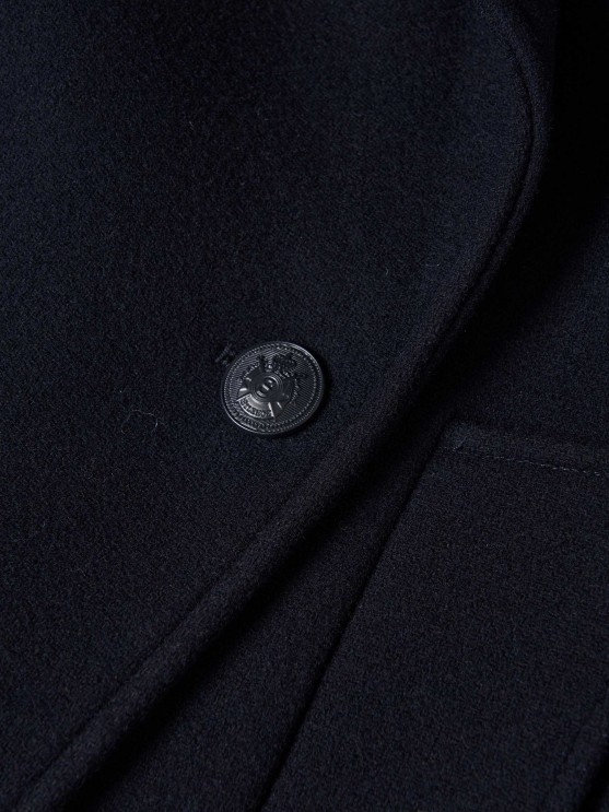 Double-breasted overcoat