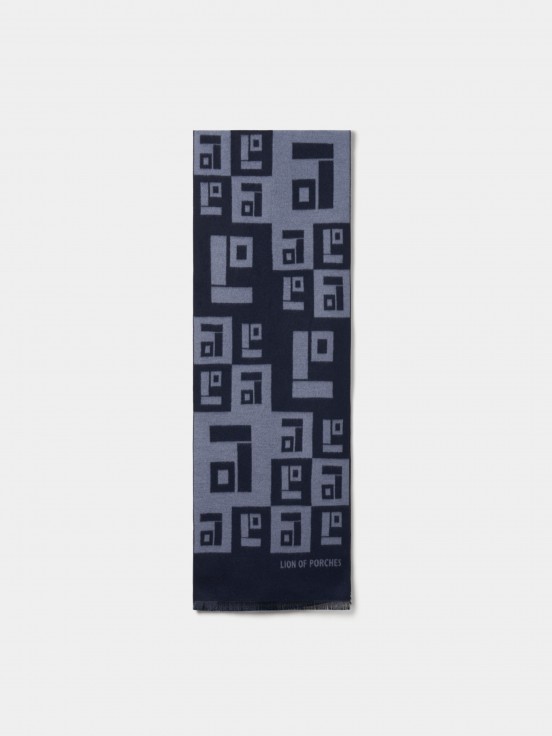 Monogrammed scarf