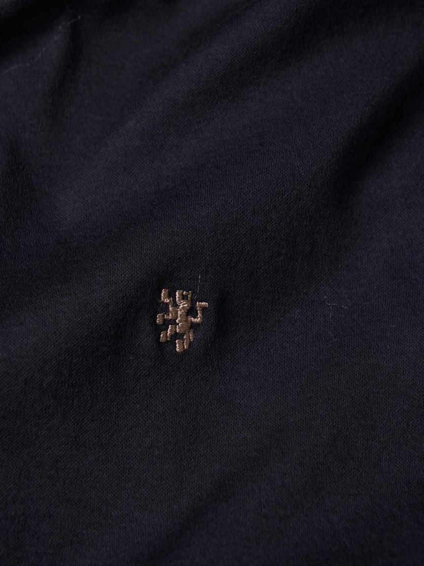 Camisola básica de gola alta
