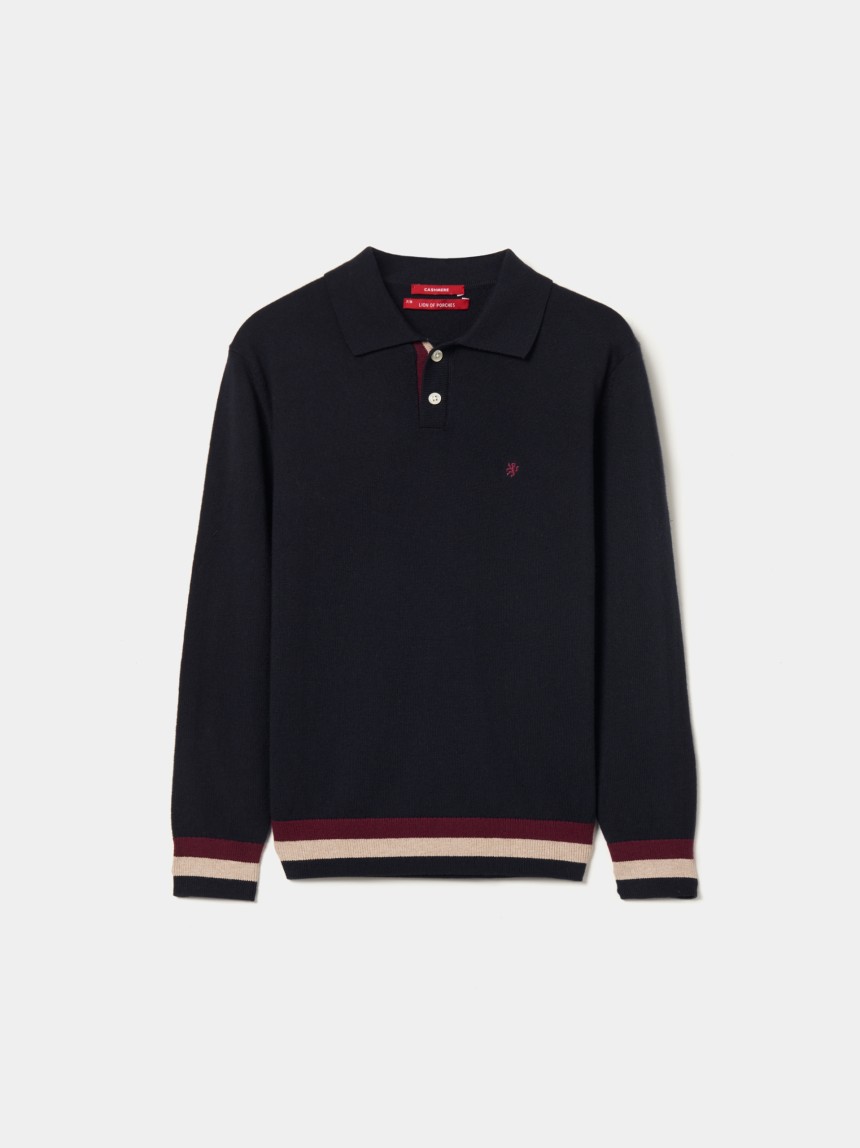 Polo de manga comprida