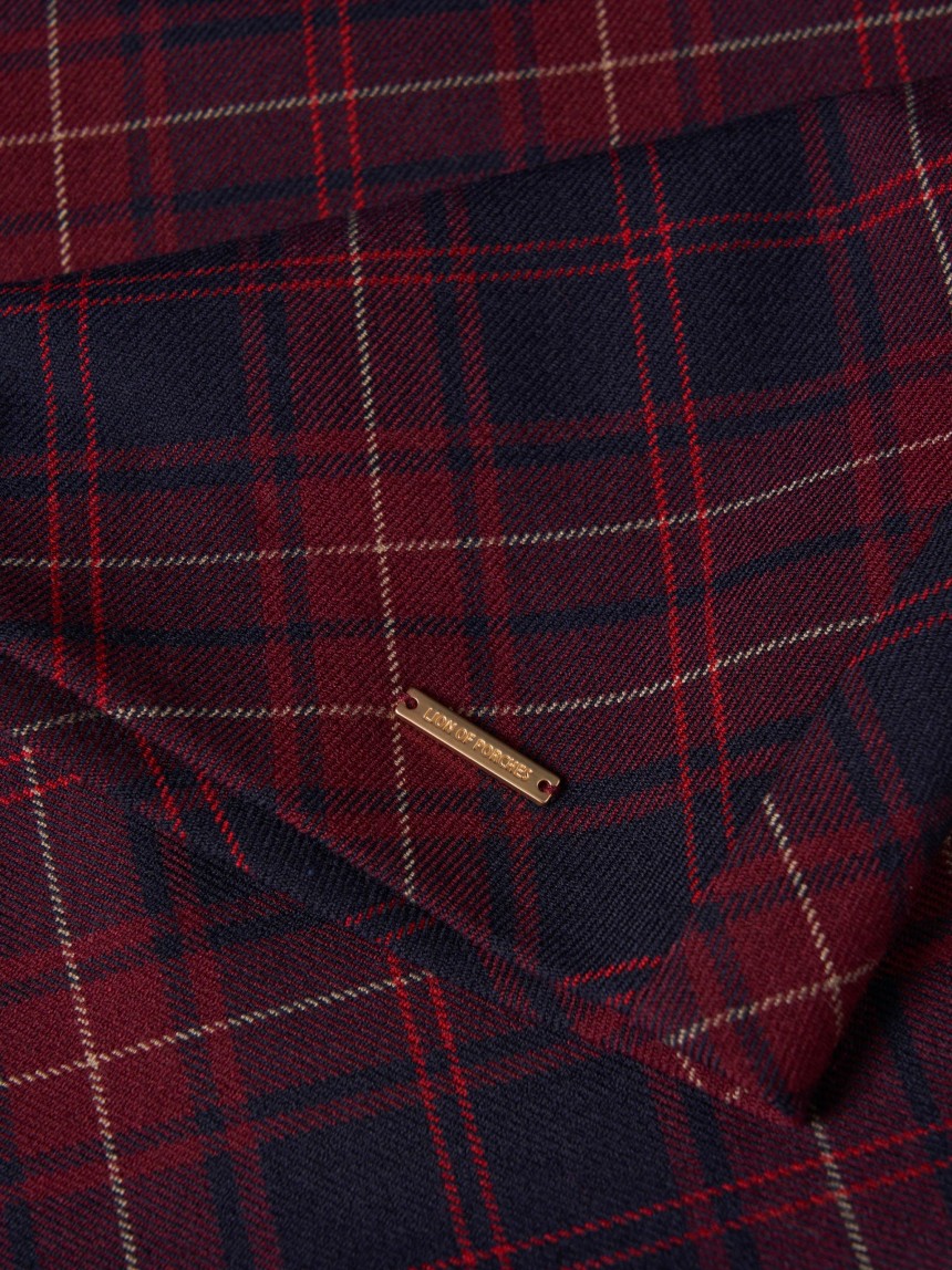 Short plaid dress