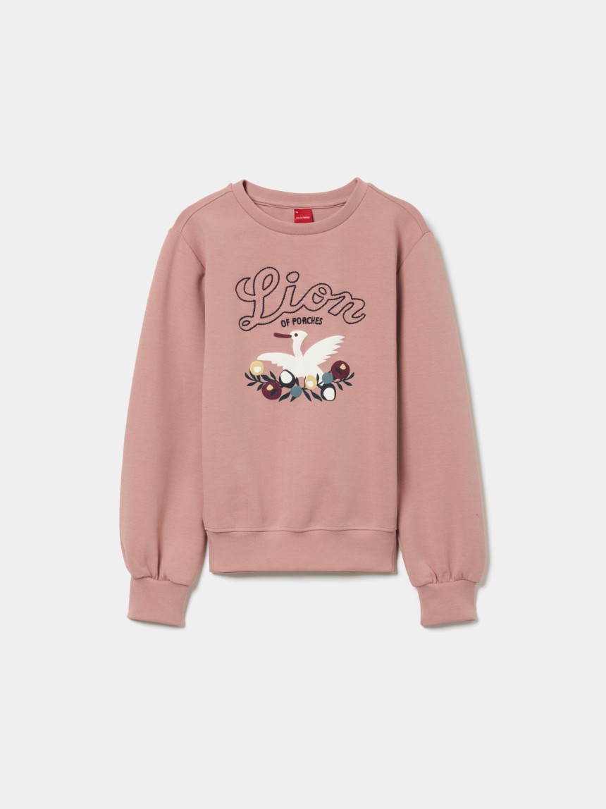Sweatshirt de algod�o