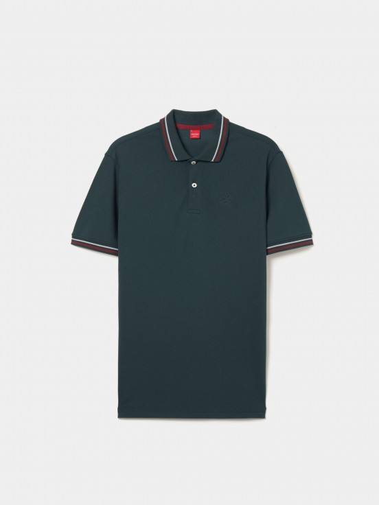 Polo piqu slim fit