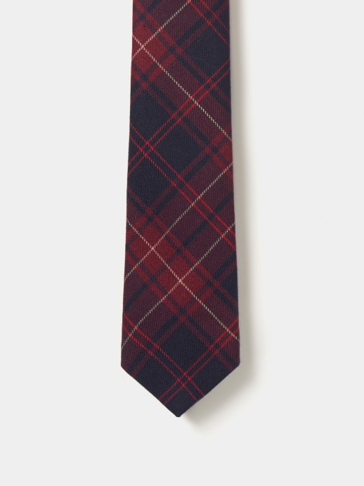 Plaid tie