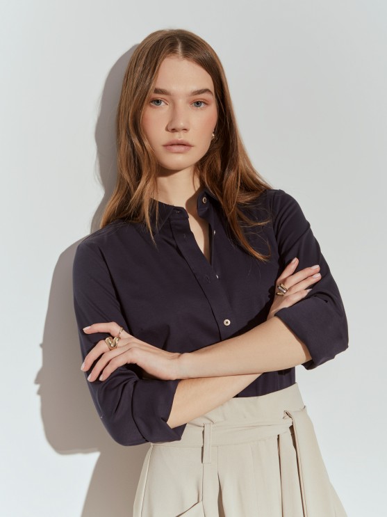 Knitted shirt