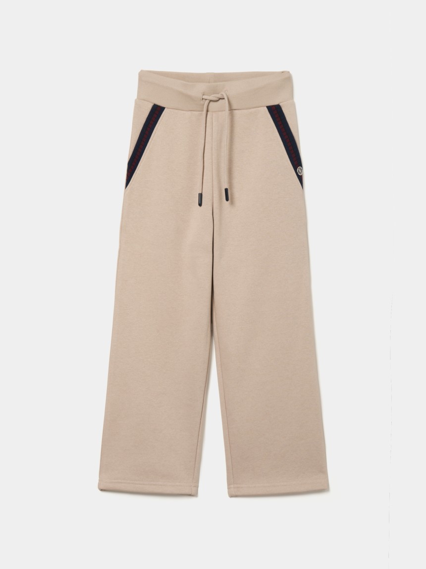 Wide leg knitted pants