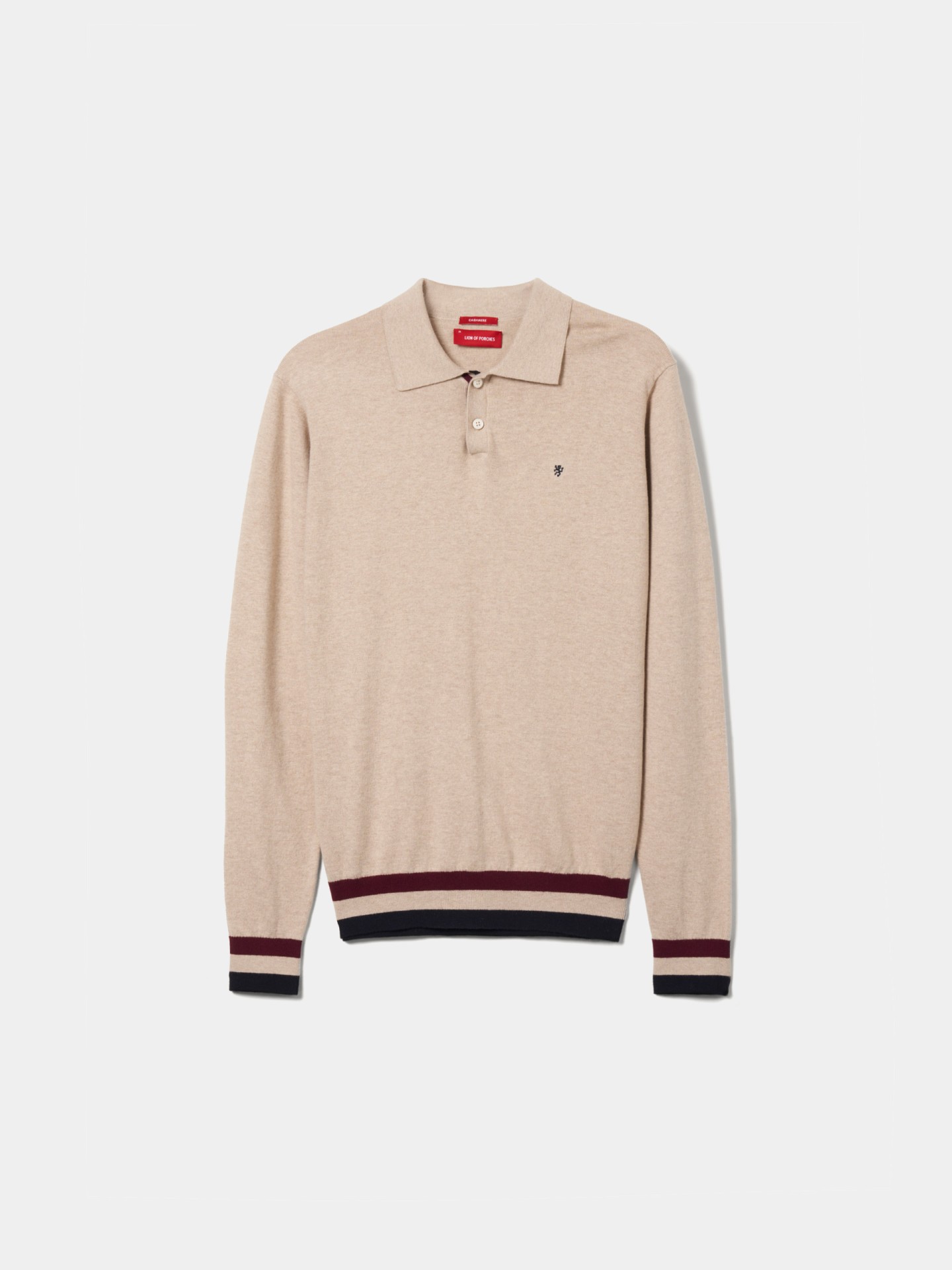 Polo de manga comprida