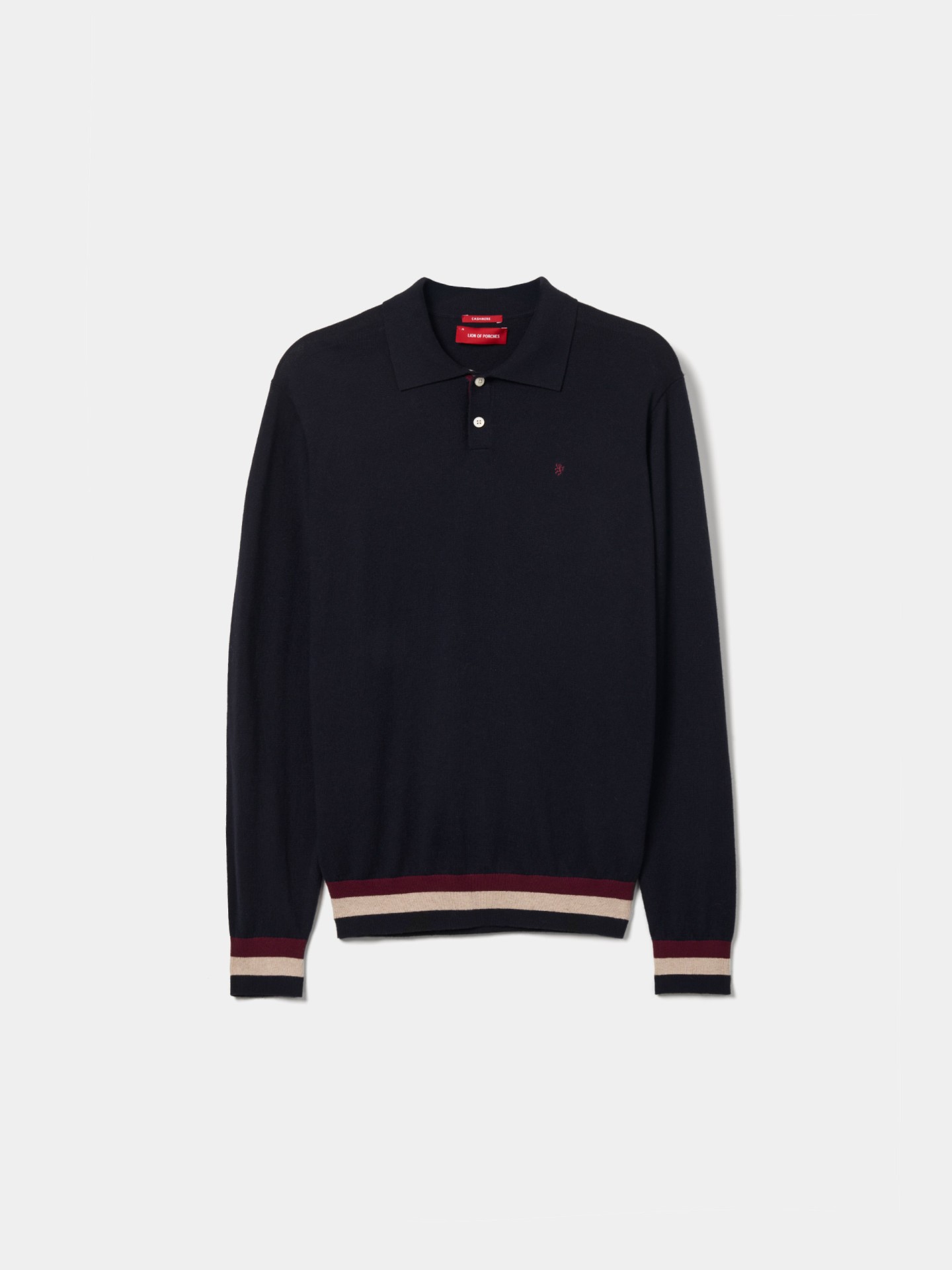 Polo de manga comprida