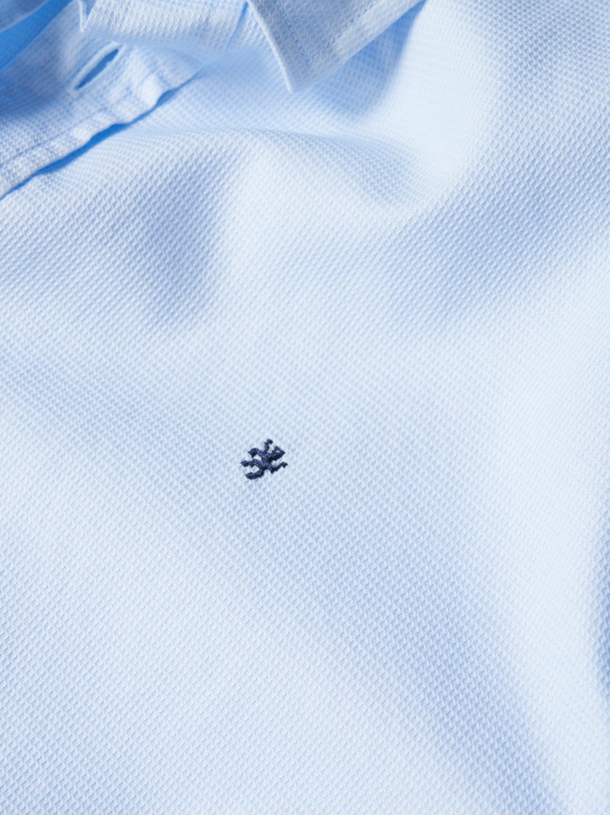 Camisa slim fit de algod�o