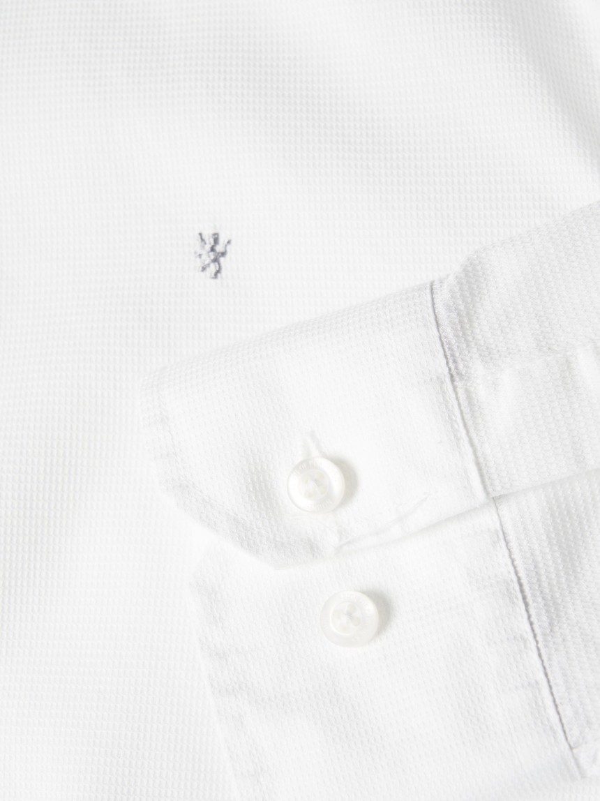 Camisa slim fit de algod�o