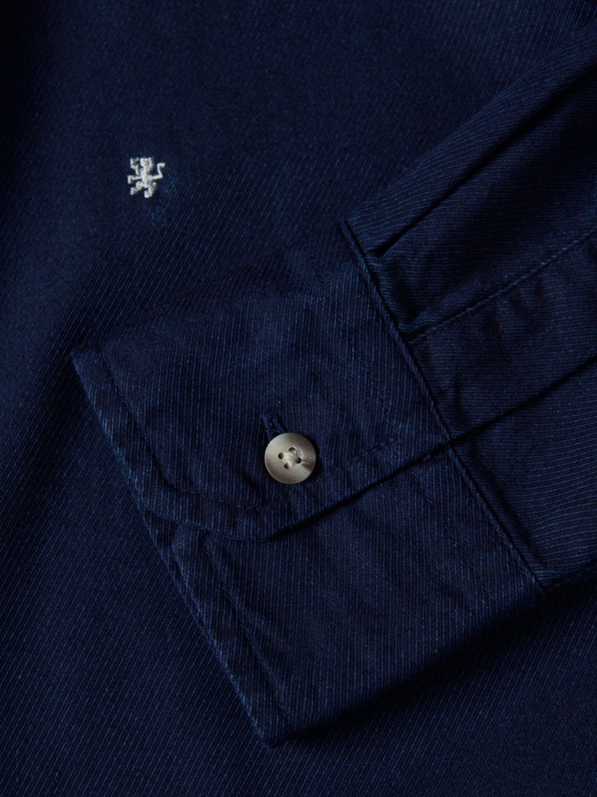 Camisa slim fit de algod�o