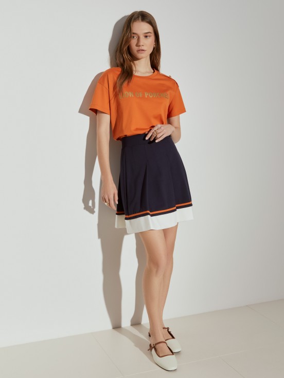 Camiseta de algodn Len de Porches
