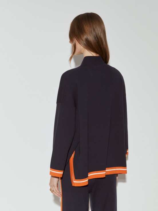 Camisola de malha oversize