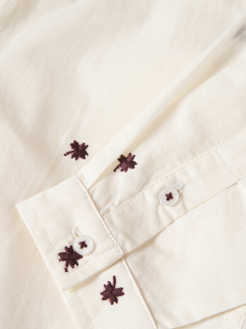 Camisa em algodão