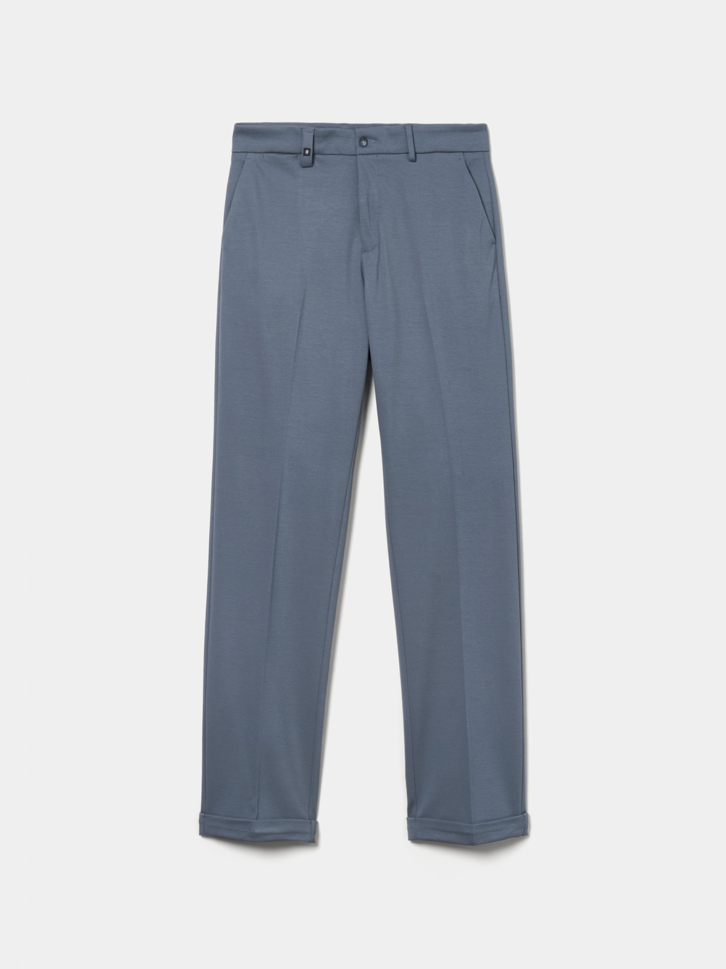 Creased chino pants
