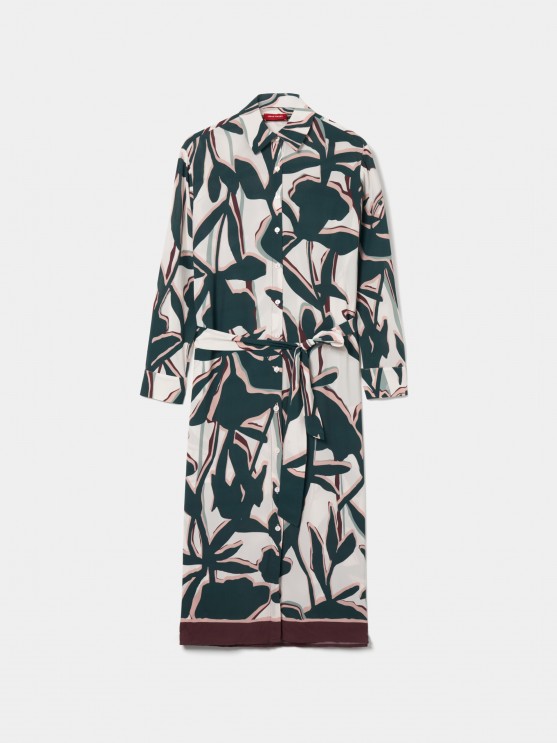 Camisa comprida estampada