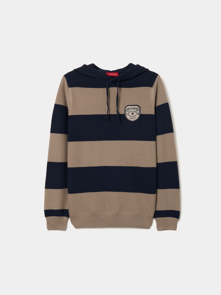 Sudadera de rayas