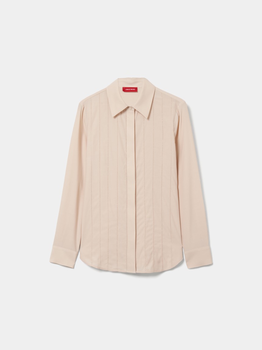 Camisa com bordado ingl�s
