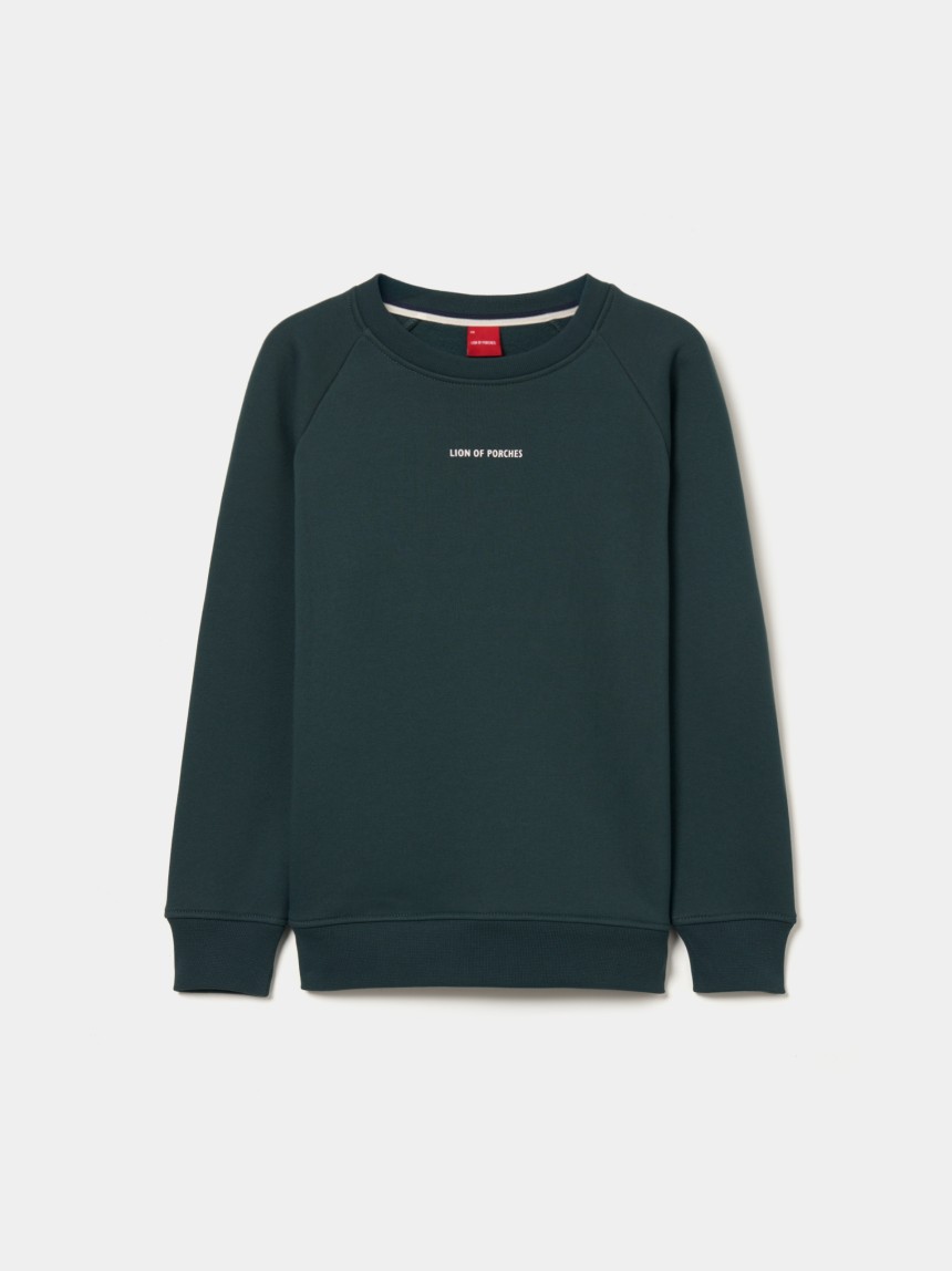 Sweater decote redondo