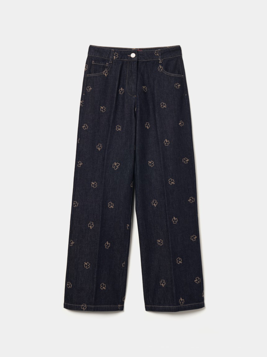 Cal�as denim wide leg