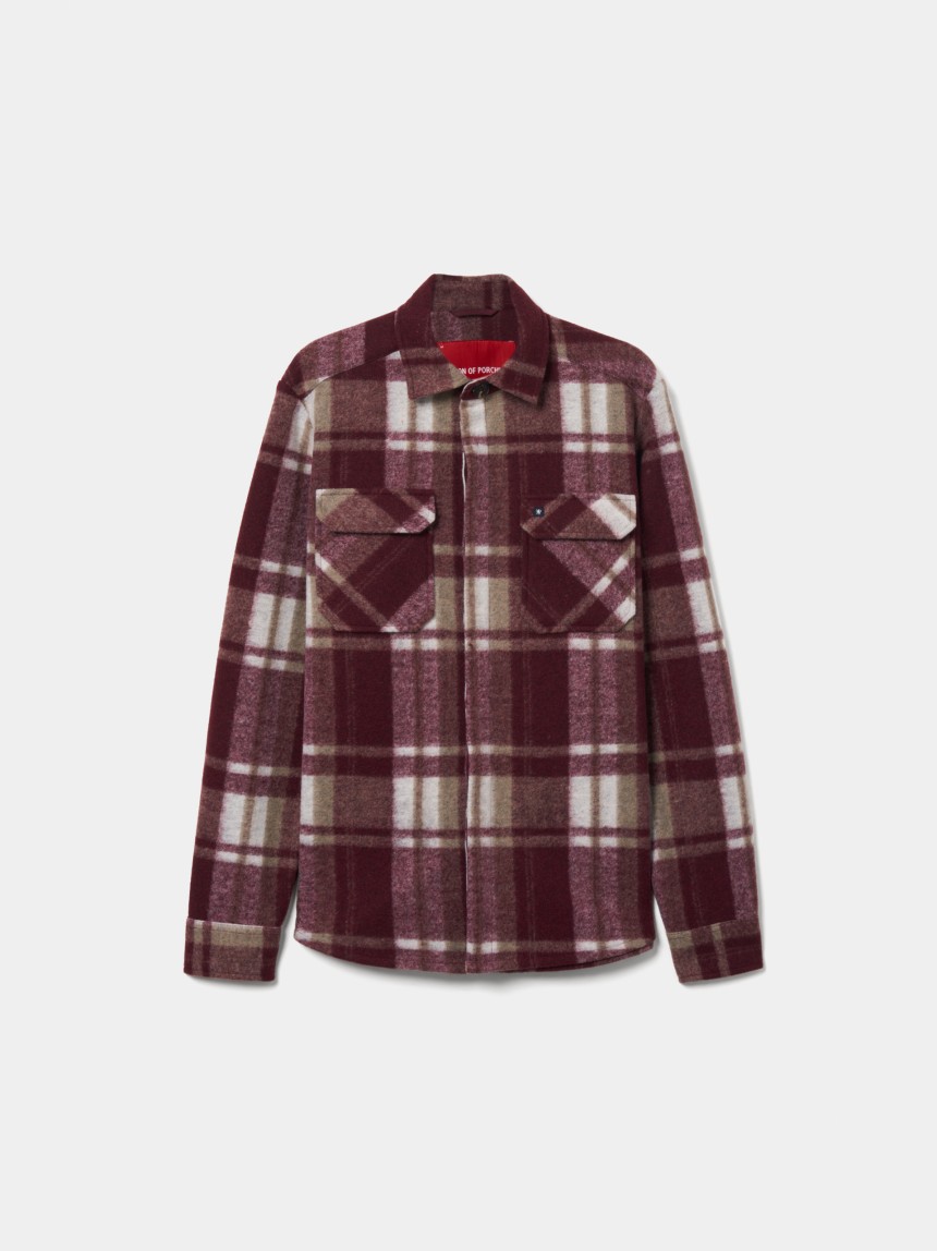 Sobrecamisa em flanela