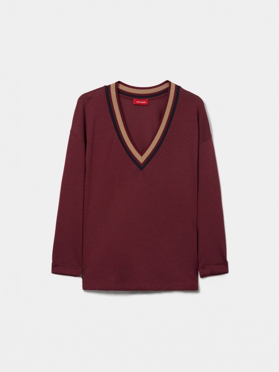 Camisola liocel e algodo
