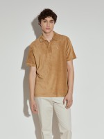 Turkish knit polo shirt