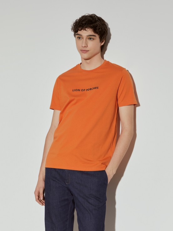 T-shirt manga curta Lion of Porches