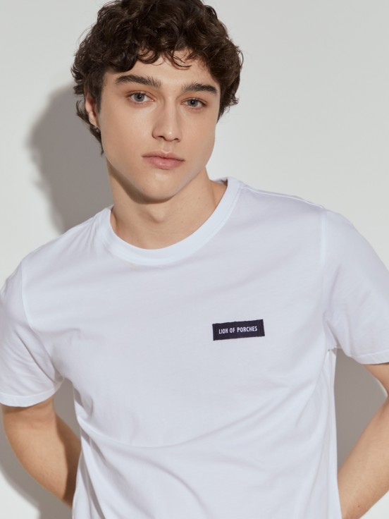 Camiseta bsica de algodn