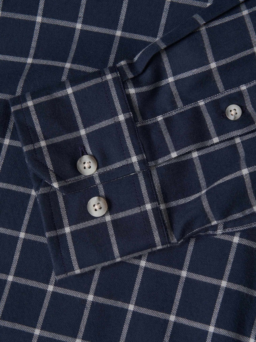 Camisa xadrez slim fit