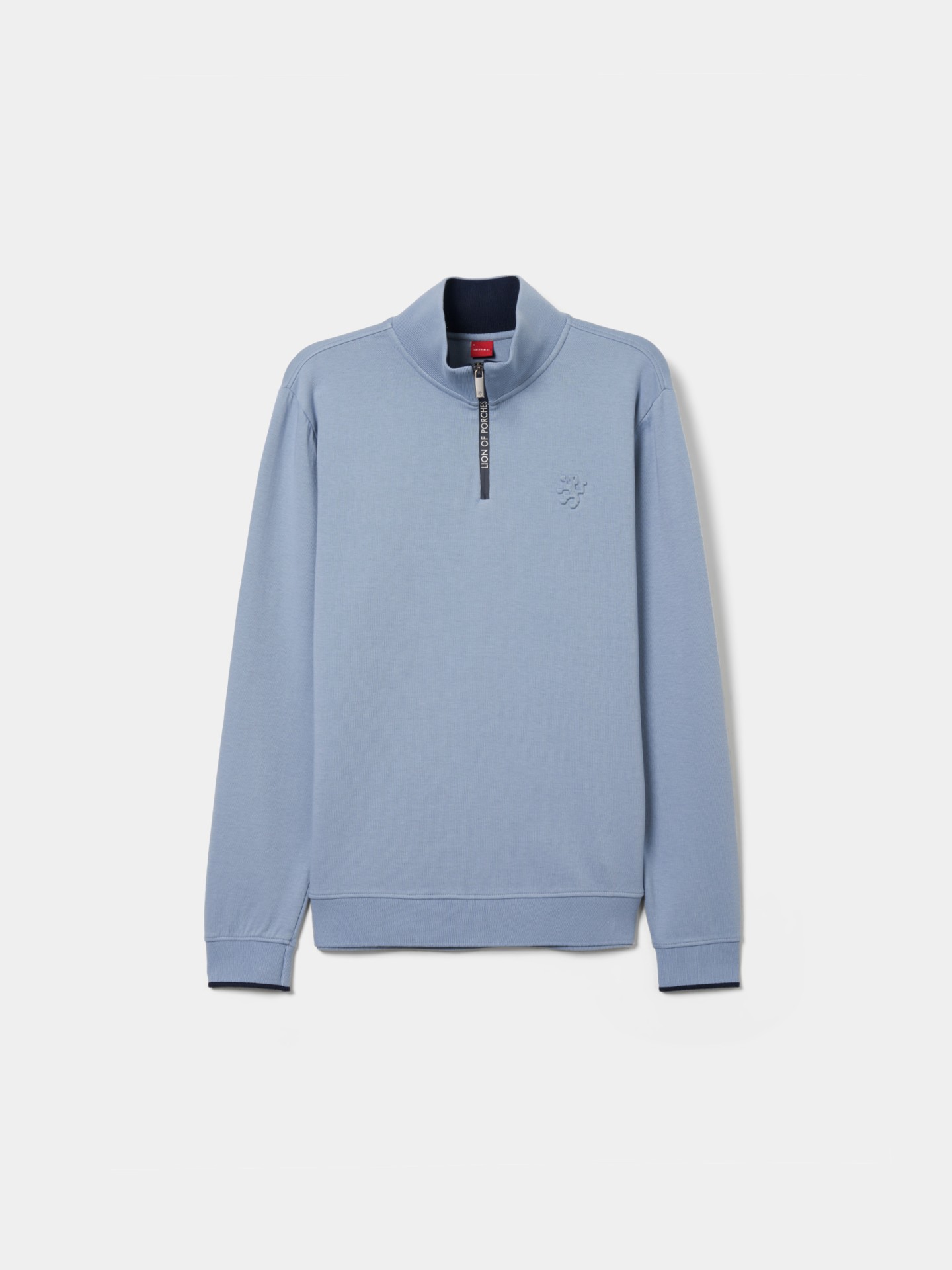 Sweater gola meio fecho