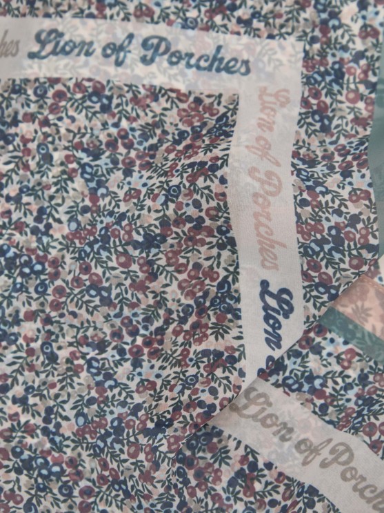 Leno estampado
