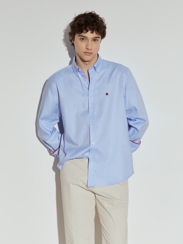 Camisa oxford regular fit