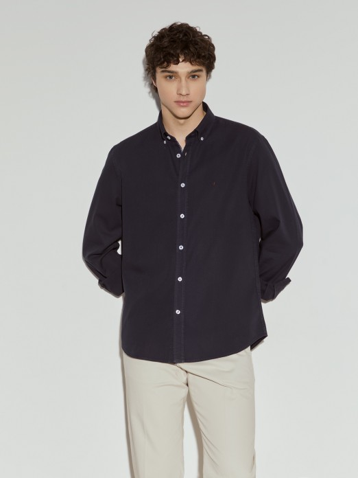Camisa de algodn ajustada